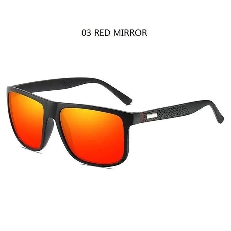 Fashion Vintage Square Polarized Sunglasses Men