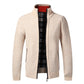 Men's Classic Zip-Up Cardigan – Premium Cotton Blend, Timeless Style for Chilly Days