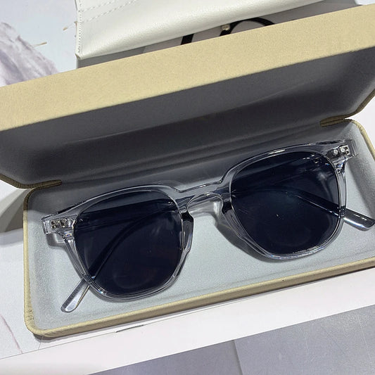 New Vintage Square Sunglasses Men