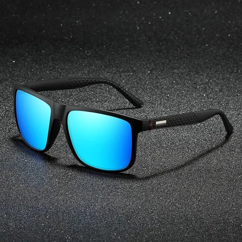 Fashion Vintage Square Polarized Sunglasses Men