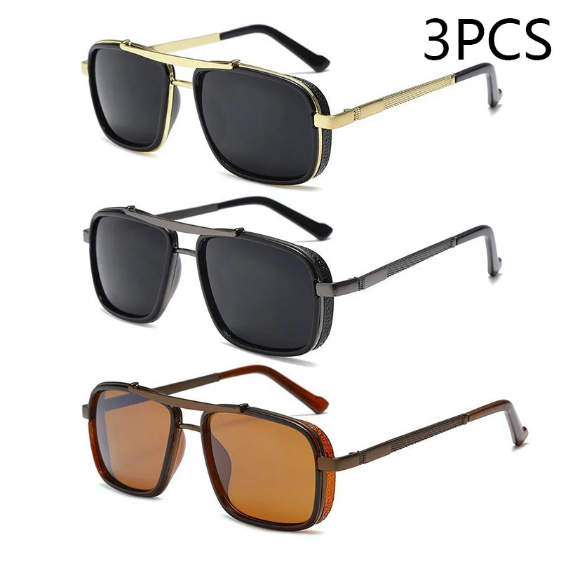 New Aviator Sunglasses New Men's Square Uv400