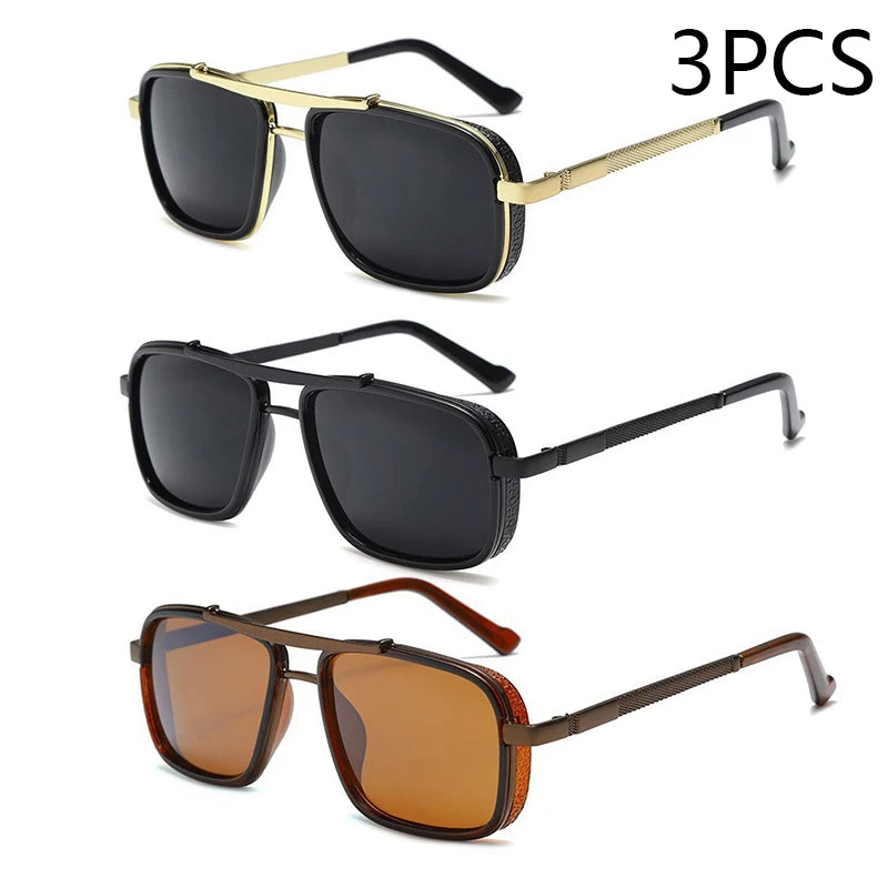 New Aviator Sunglasses New Men's Square Uv400