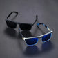 2pcs Square Polarized Sunglasses Anti Glare Sun Shades