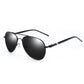 Men And Women Polarized Sunglasses Colored Reflective Glasses Driving Sunglasses Black Unisex Pilot Lenses Uv400