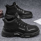 2024 Mens Boots Casual Shoes Winter Leather Designer Luxury Ankle boots Platform Work Safety shoes Sneakers botas para hombre