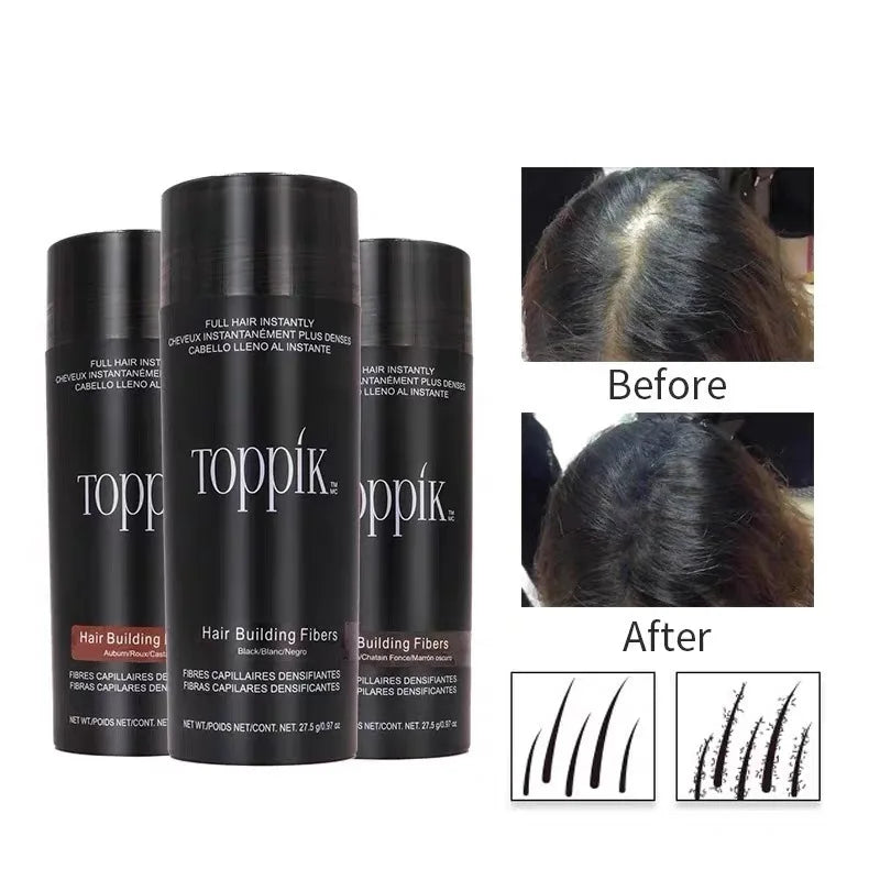 9 Colors Hair Fibers Regrowth Powders Keratin Applicator Hair Building Fibers Spray Pump Hair Growth Beauty Health Care Products