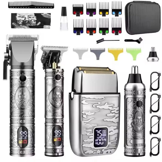 Resuxi 740 Professional Metal body Hair Clipper Trimmer for Men